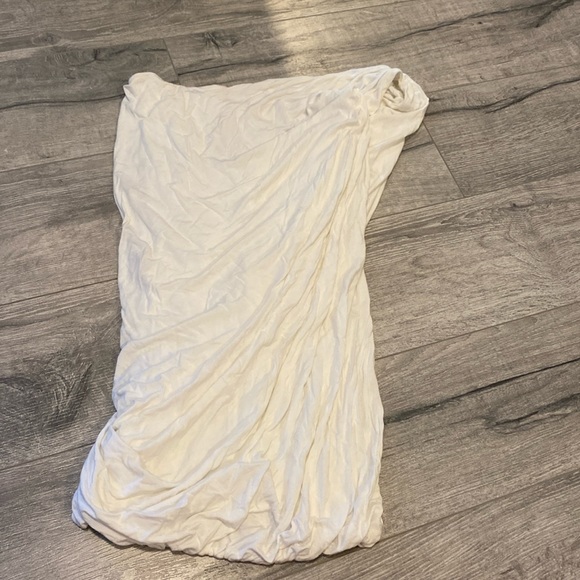 Bailey 44 One Shoulder Ruched Bodycon Dress Women Medium Rayon Spandex - Picture 1 of 5